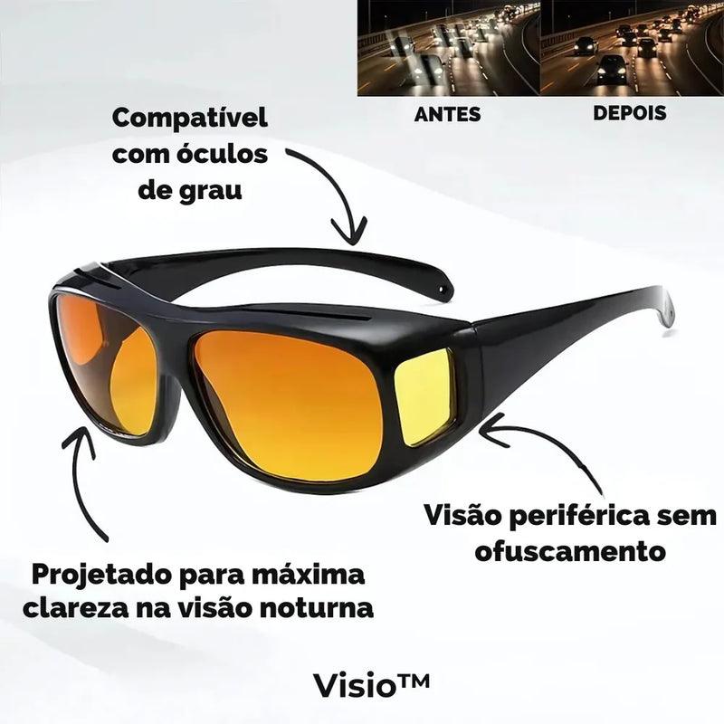 Visio™ - Óculos Para Direção Noturna [ COMPRE 1 LEVE 2 ]