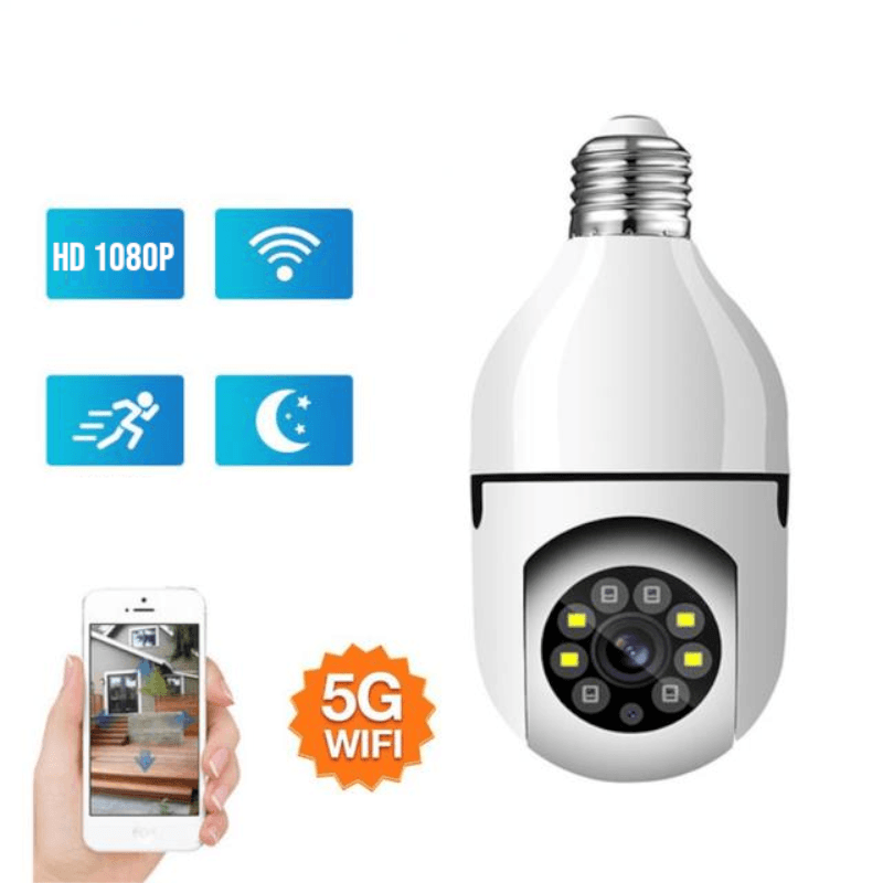 Câmera de Segurança 360 WI-FI - Compre 1 Leve 2