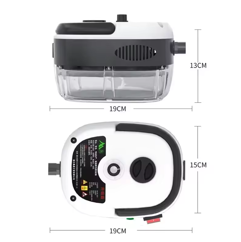 Limpador a Vapor Turbo Pressurizado 2500W- Bivolt  110V e 220V