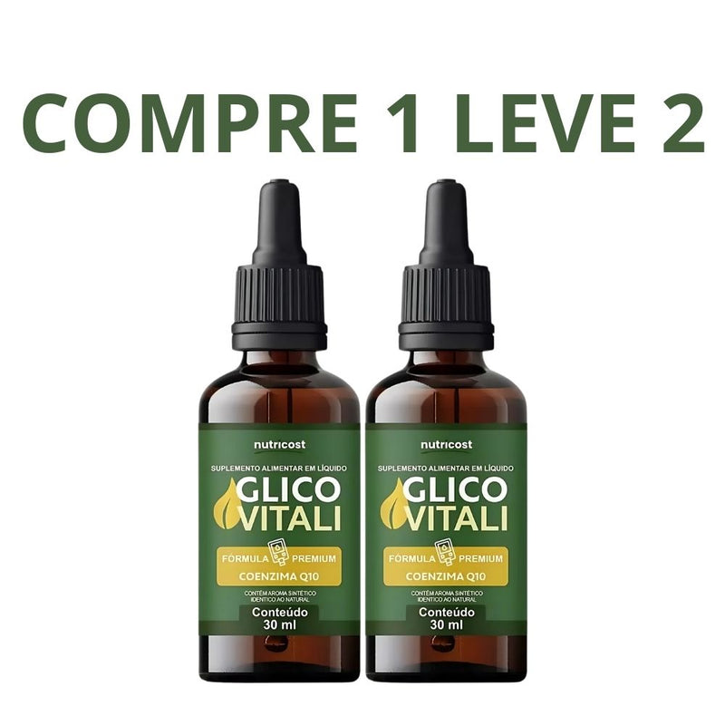 Glico Vitali 30ml - Maior Controle e Equilíbrio Glicêmico + Frete Grátis