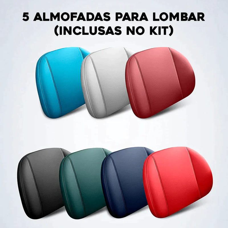 Kit Completo Capas de Bancos Automotivos Deluxe 2024 + BRINDE [Queima de Estoque🔥]