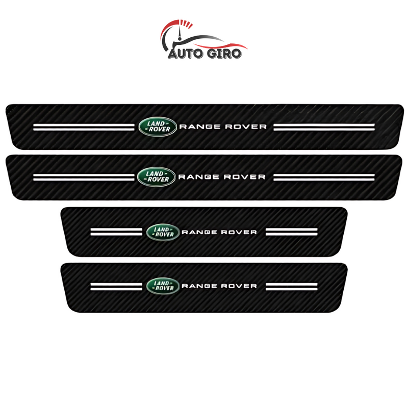 CarbonFilm™ Protetor de Soleira Anti-risco Premium - 4 Pçs FRETE GRÁTIS