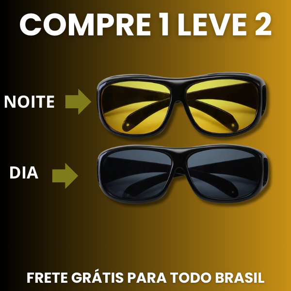 Visio™ - Óculos Para Direção Noturna [ COMPRE 1 LEVE 2 ]