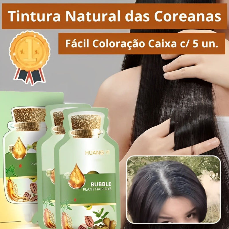 Kit Com 5 Unidade - Tintura das Coreanas Tingimento Natural - Últimas Unidades!